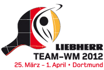 Fernsehzeiten für die Tischtennis WM 2012 in Dortmund